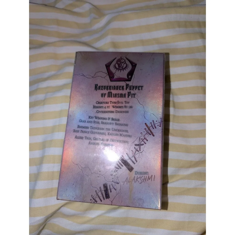 Kaijudo Razorkinder Puppet Of Miasma Pit Battle Deck 2012 Sealed Wizards TCG